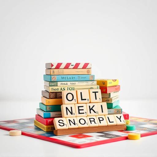 A selection of board games including Monopoly and Scrabble