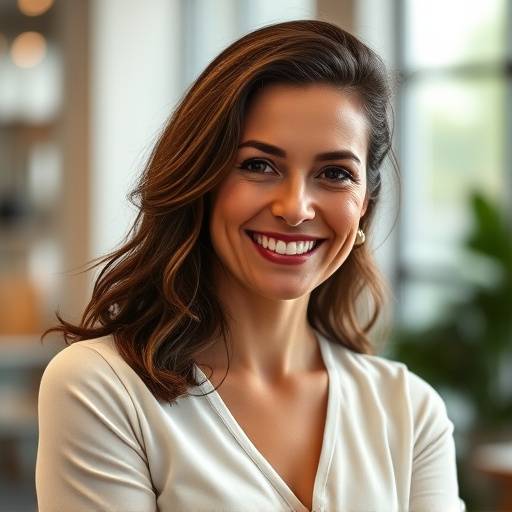 Amelia Stone, Founder of The Toy Trove, smiling warmly.